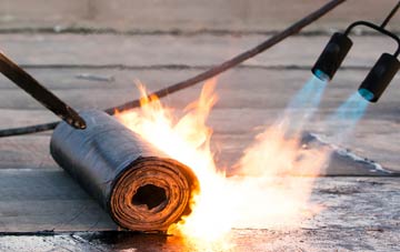 Upper Dinchope asphalt flat roofing repairs