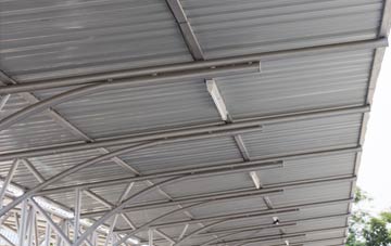 installing Upper Dinchope metal roofing