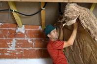 Upper Dinchope tapered roof insulation